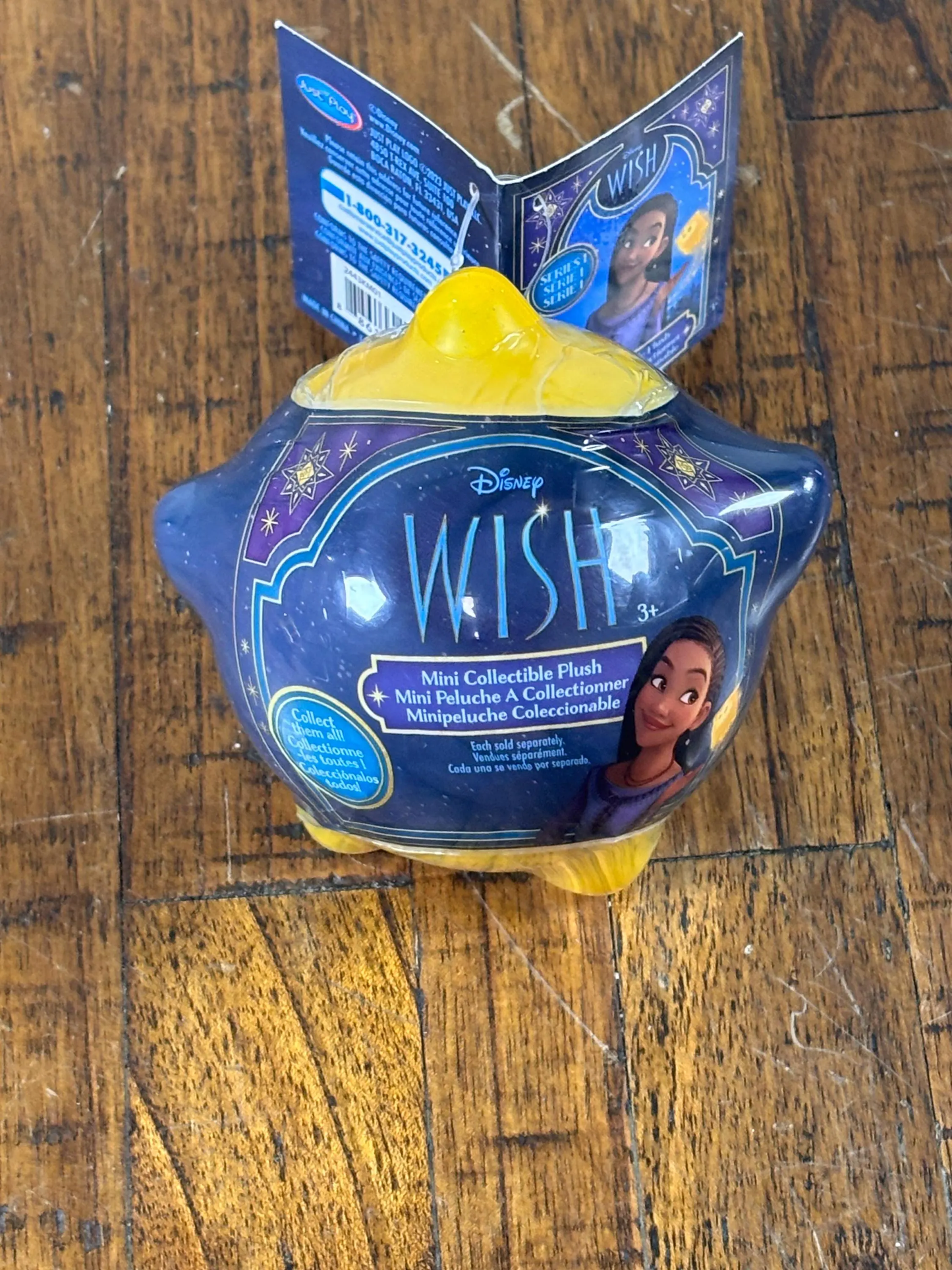 Disney Wish Mini Collectible 3-inch Plush Stuffed Animal Toy in Wishing Star New