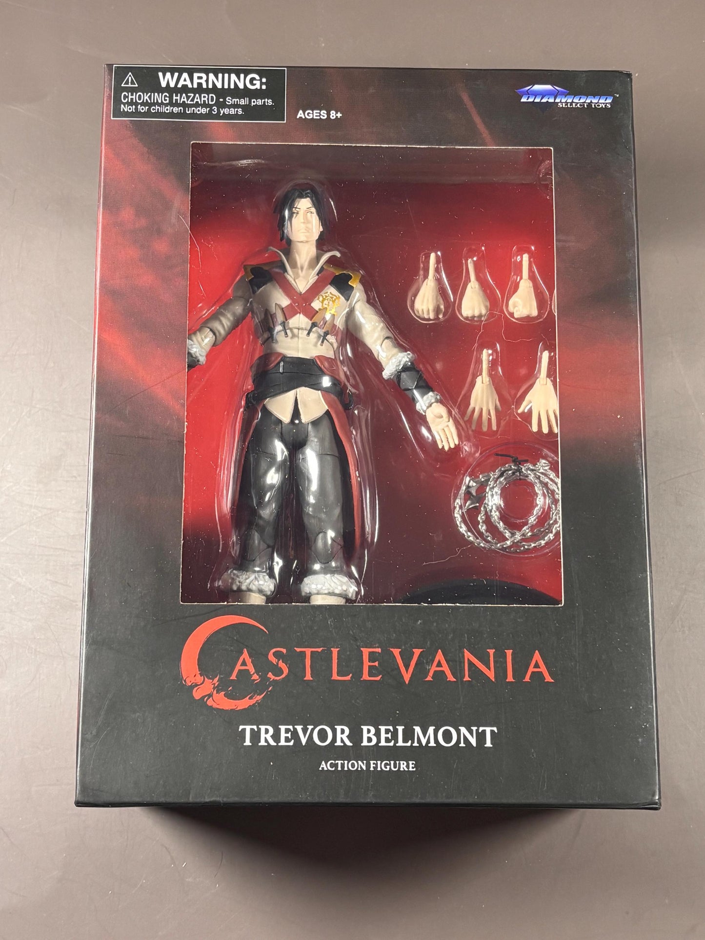 Diamond Select Castlevania Trevor Belmont Action Figure 2020 Netflix - New 7”