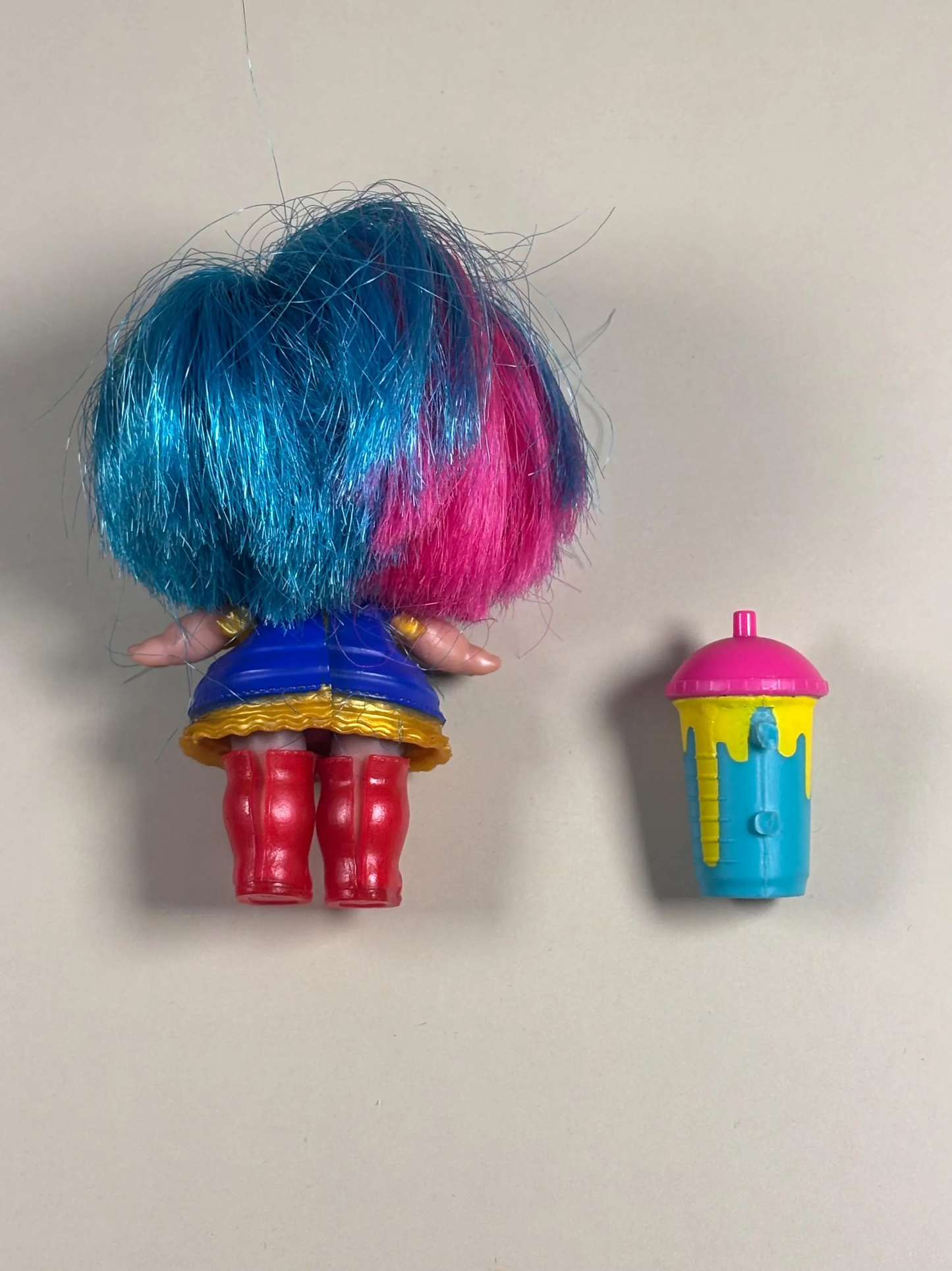 LOL Surprise Splatters Doll Hair Goals Makeover Series MGA Pink Teal Hair 2018