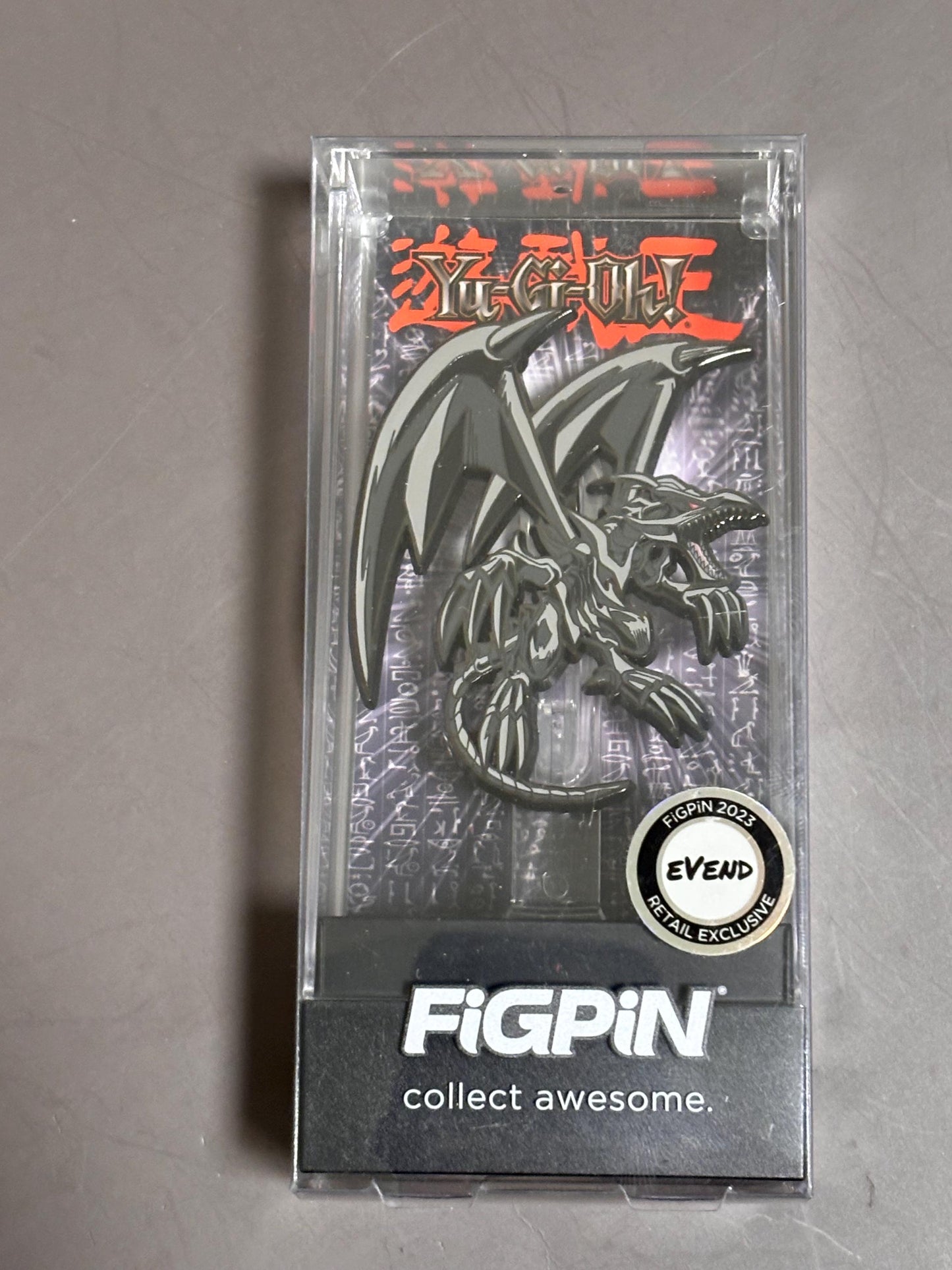 FiGPiN Yu-Gi-Oh! Red-Eyes Black Dragon Pin #1504 Original REBD Yugioh New