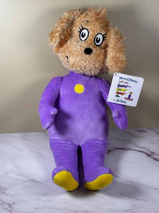 New Kohls Cares Dr Seuss Marvin K Mooney Please Go Now Plush 17" Stuffed Animal
