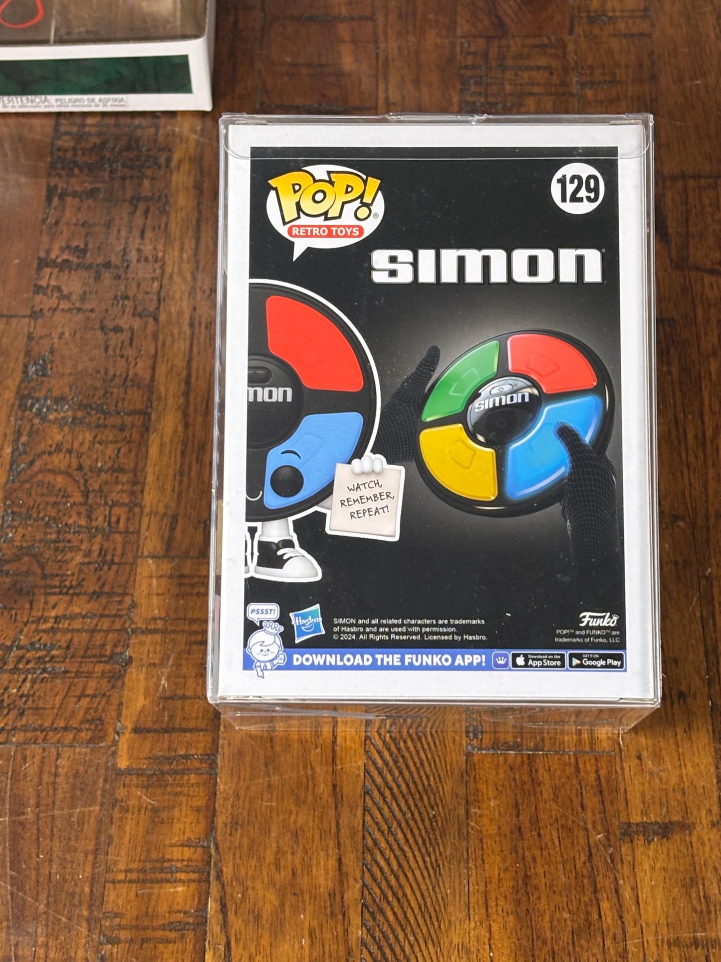 Funko Pop! Retro Toys Simon Memory Game Vinyl Figure #129 New