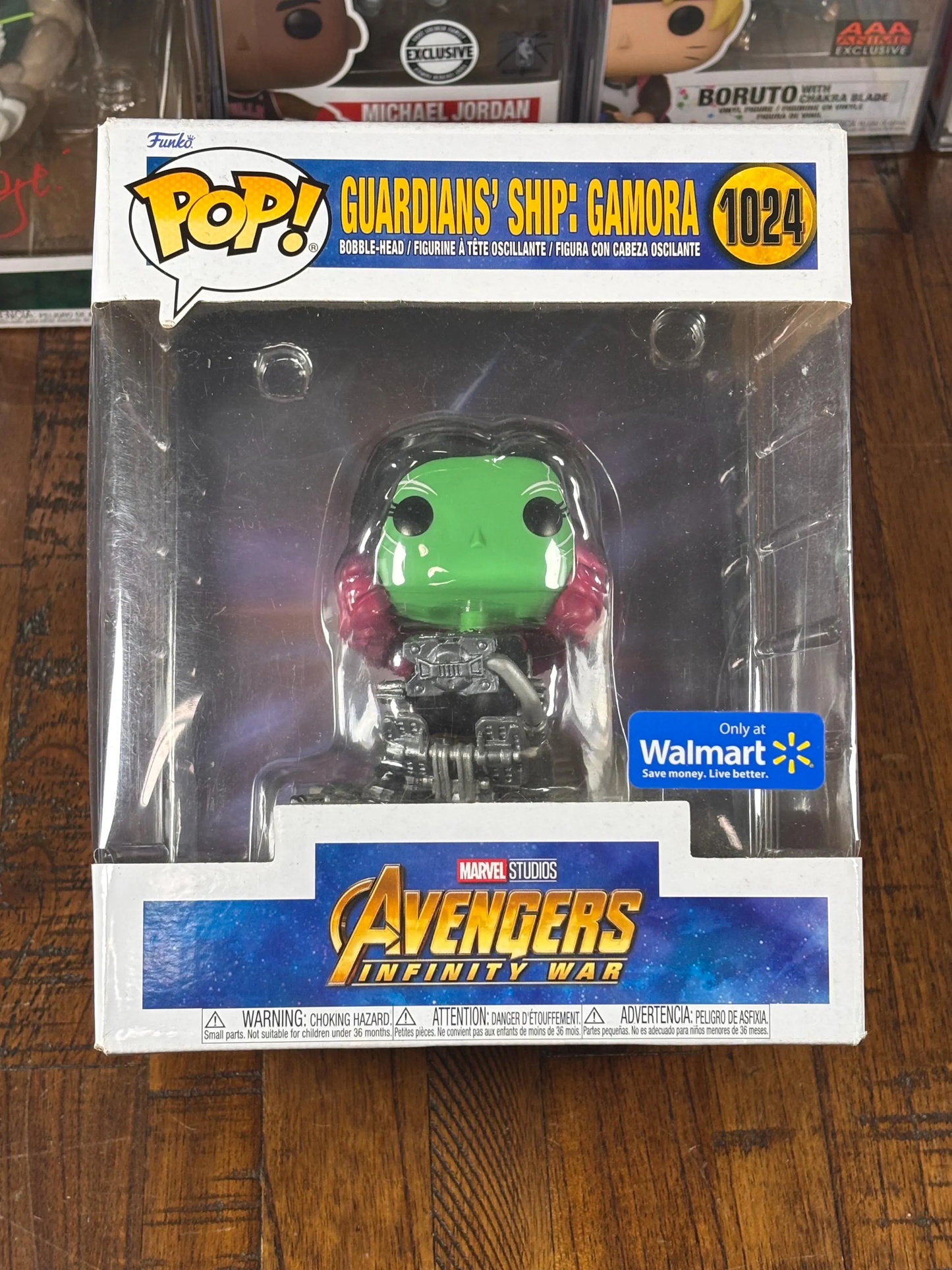 Funko Pop Marvel Avengers Infinity War Gamora in Guardians Ship Deluxe #1024 New
