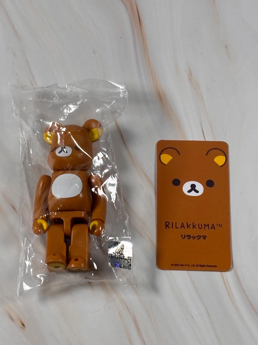 Rilakkuma Bearbrick Series 45 100% Cute Bear Medicom Toys Be@rbrick w/ Card New