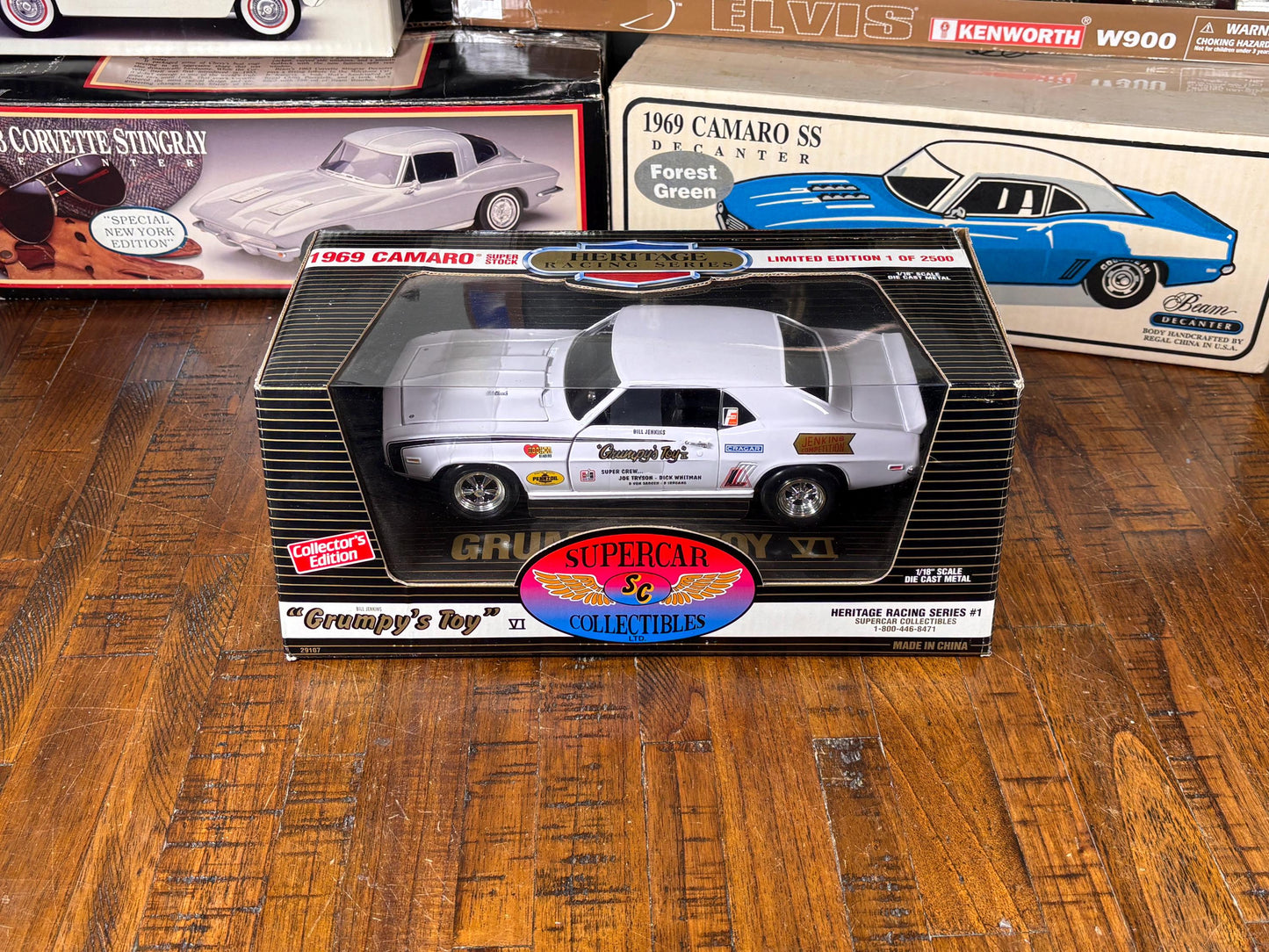 1969 Camaro Super Stock Grumpy’s Toy VI Ertl 1:18 Supercar Collectibles New /2500