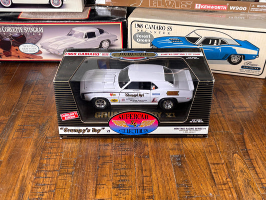 1969 Camaro Super Stock Grumpy’s Toy VI Ertl 1:18 Supercar Collectibles New /2500