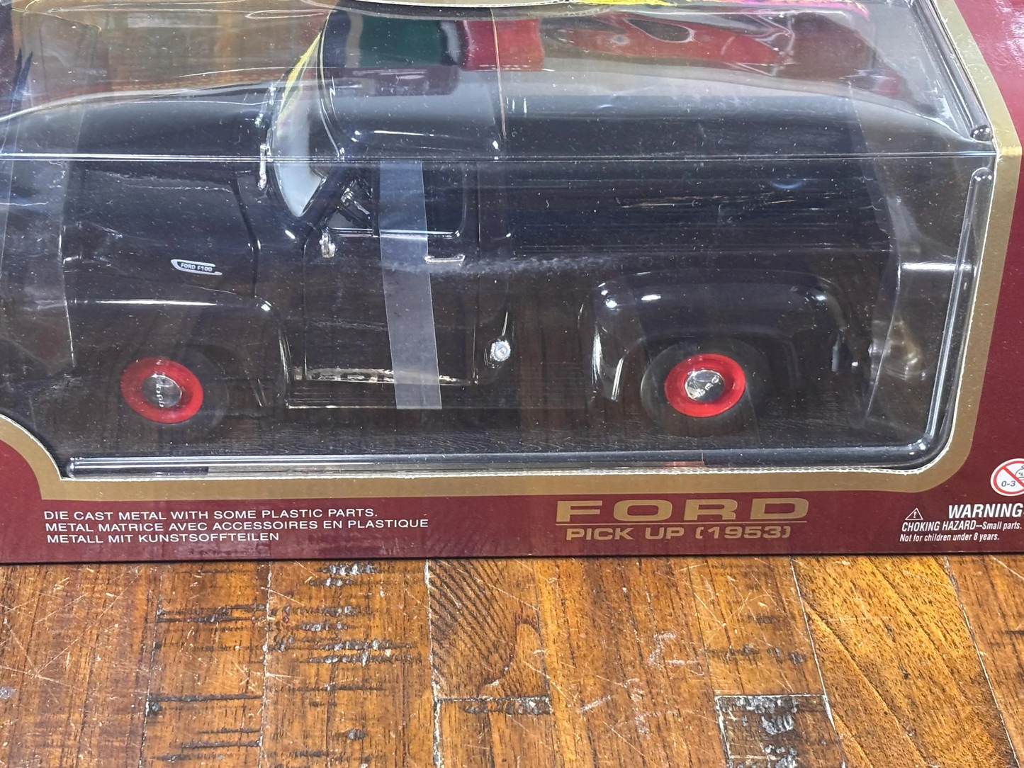 Road Legends 1:18 1953 Ford F-100 Pickup Maroon Black Die-cast Truck Car New