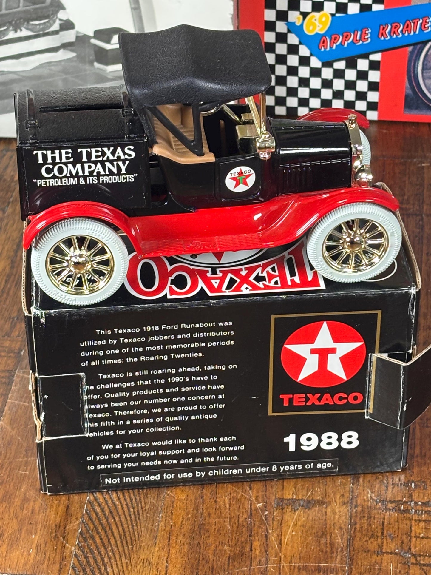Vintage Texaco Collector Bank #5 1918 Ford Runabout Limited Edition New 1988