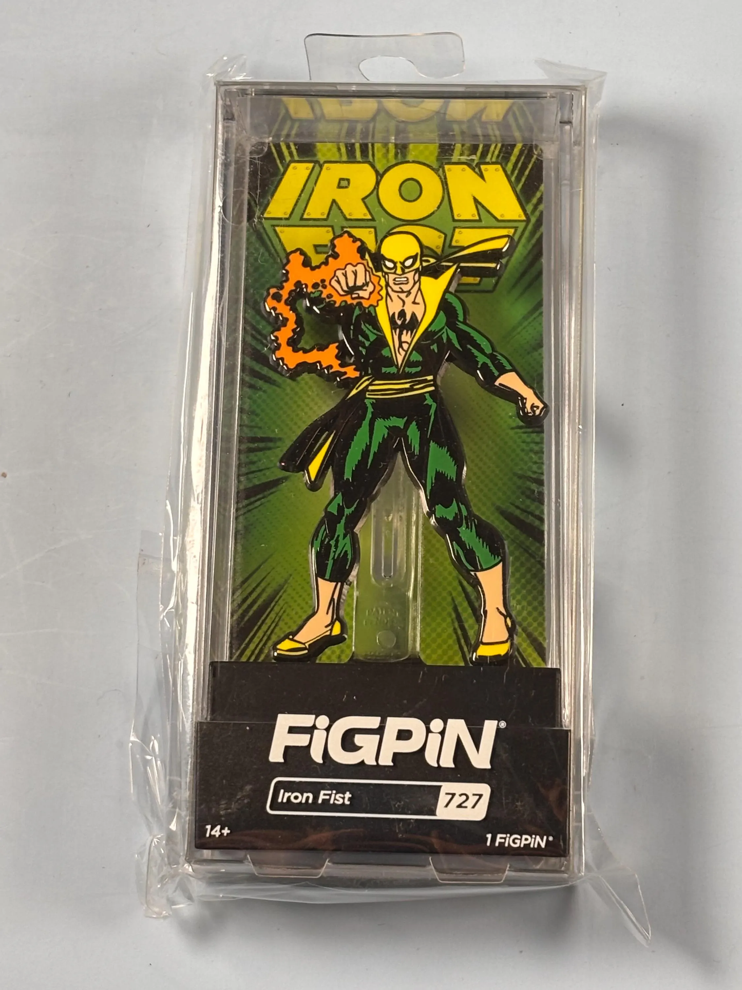 Marvel FiGPiN Iron Fist 727 Limited Edition /2000 Kraken Exclusive Enamel New