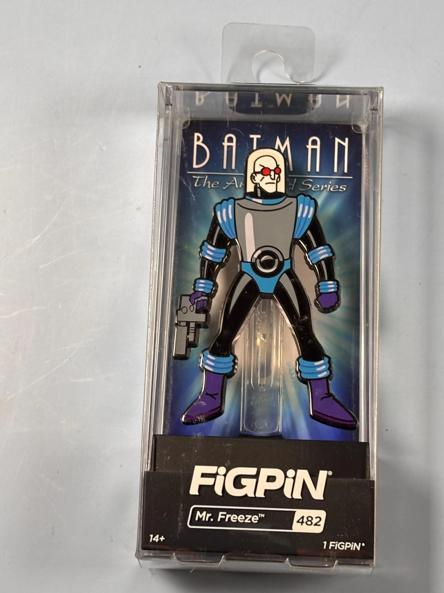 Figpin Mr Freeze #482 Batman Animated Series Enamel Pin Hard Case LE 2,000 New