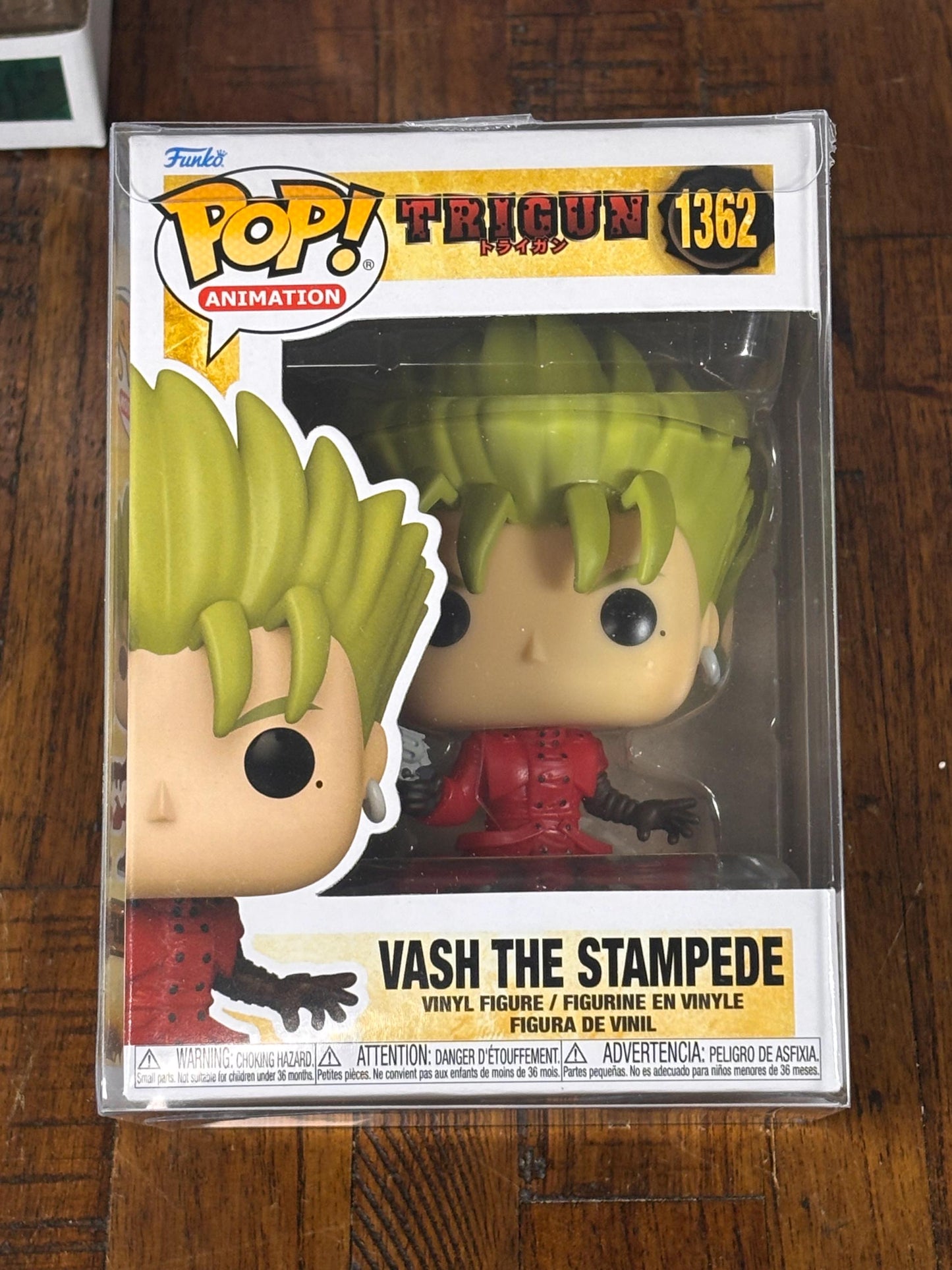 Funko POP Animation Trigun Vash the Stampede Pop! Vinyl Figure #1362 New Anime