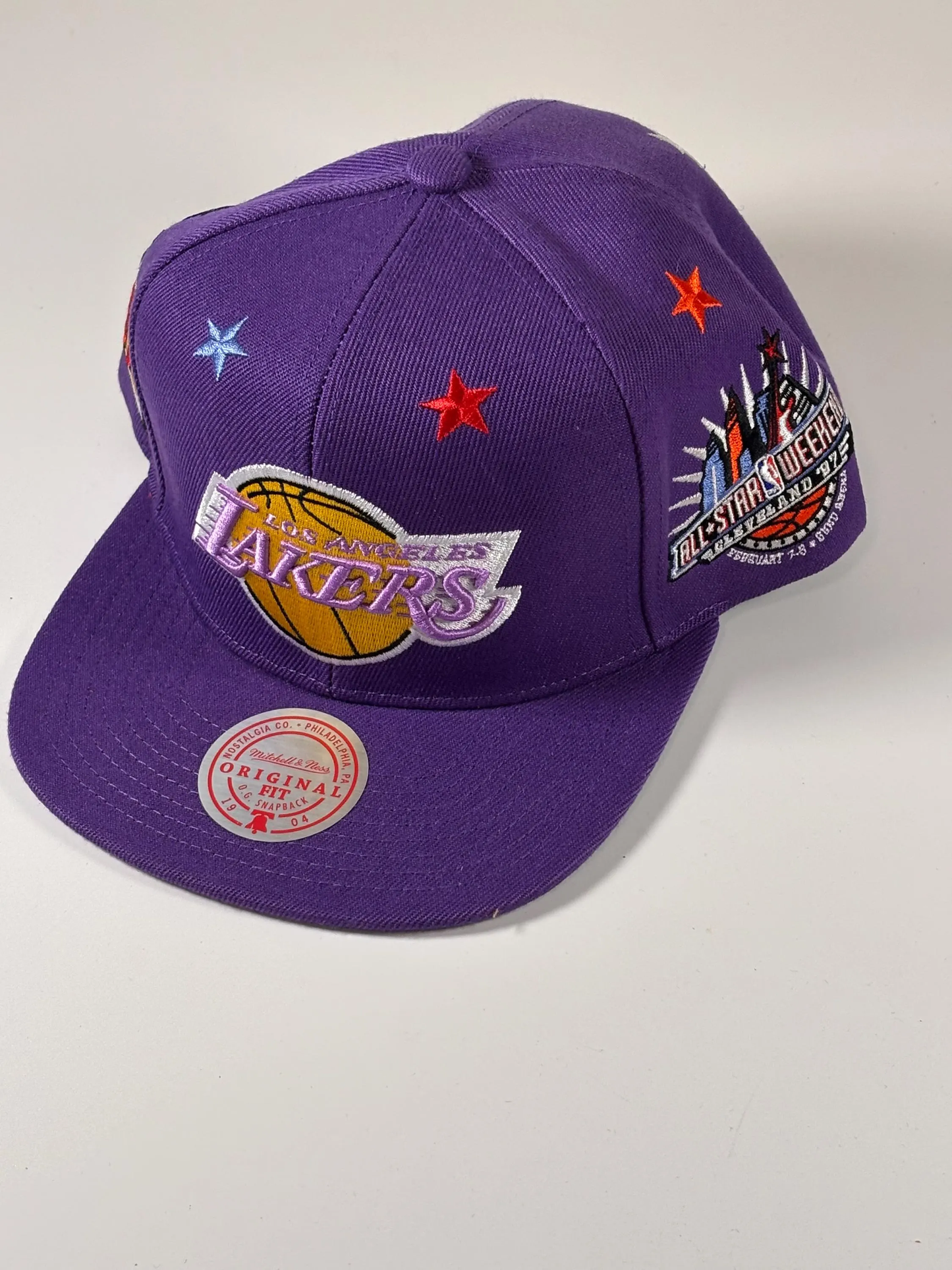 Mitchell & Ness LA Los Angeles Lakers HWC 1997 All-Star Weekend Snapback Hat New