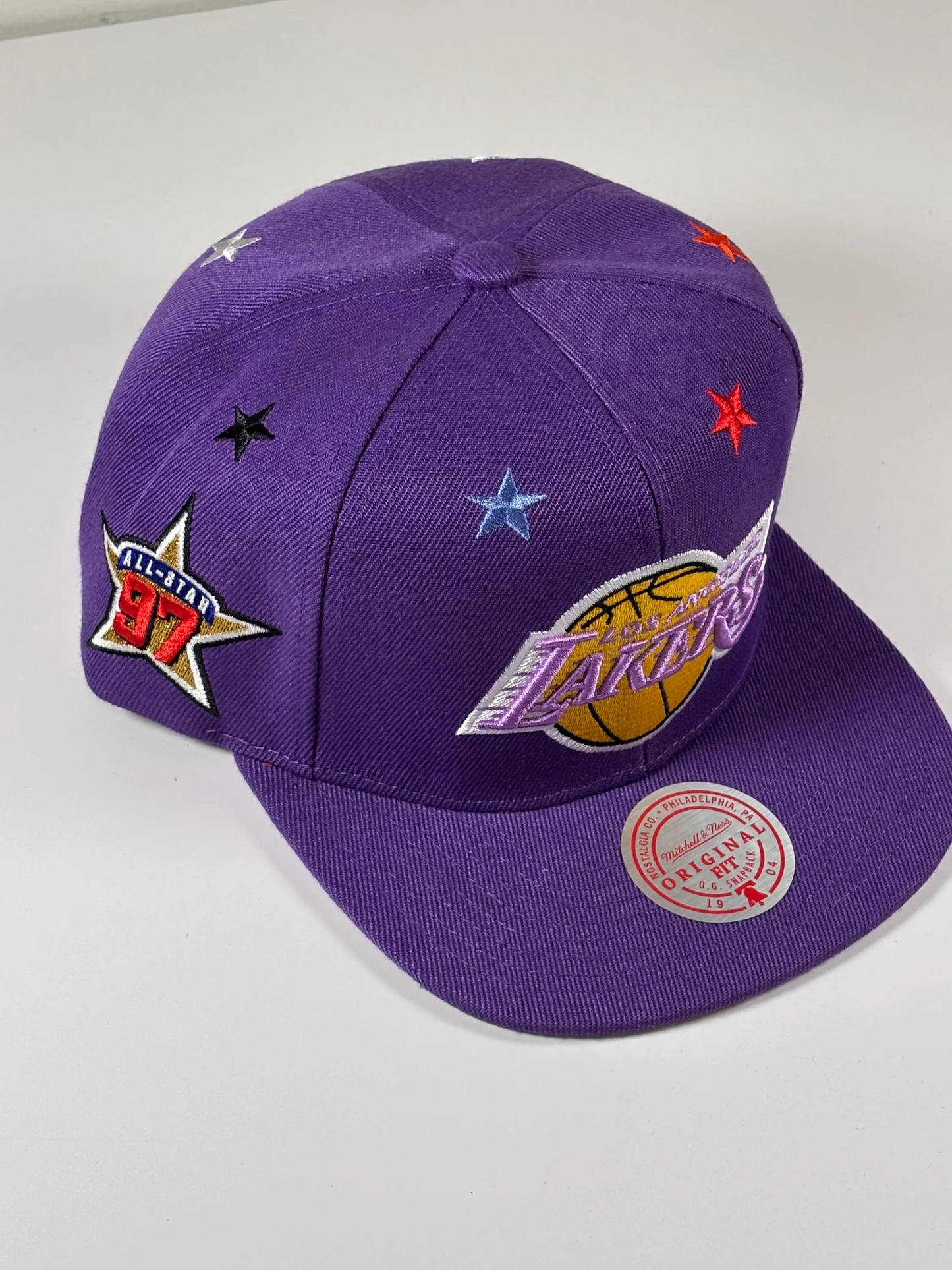 Mitchell & Ness LA Los Angeles Lakers HWC 1997 All-Star Weekend Snapback Hat New