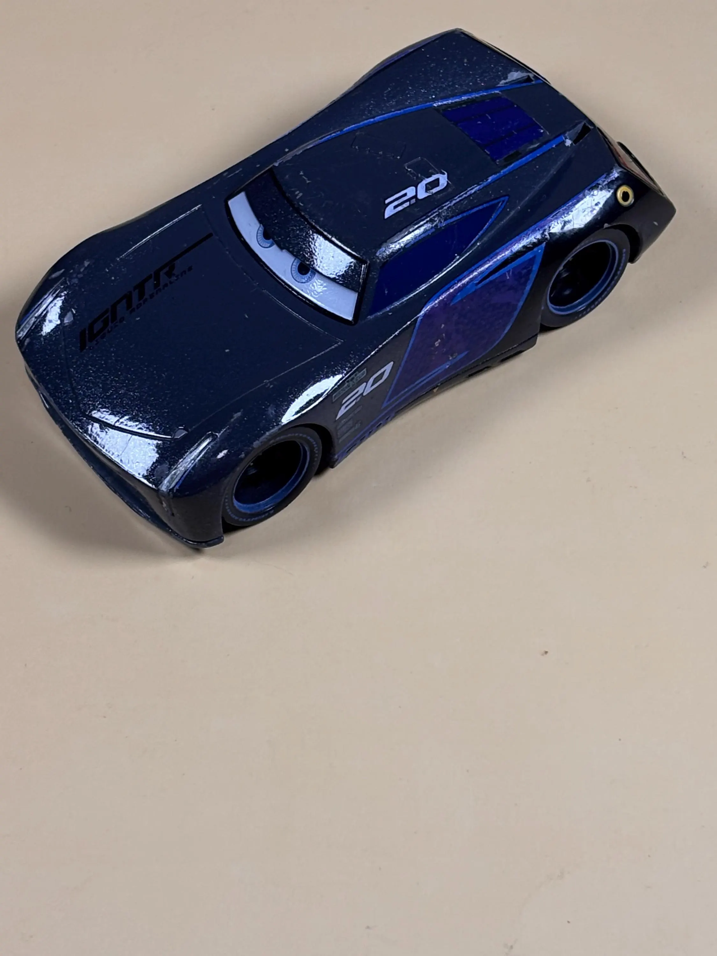 Disney Pixar Cars Jackson Storm Gray #20 4" Diecast Metal Car
