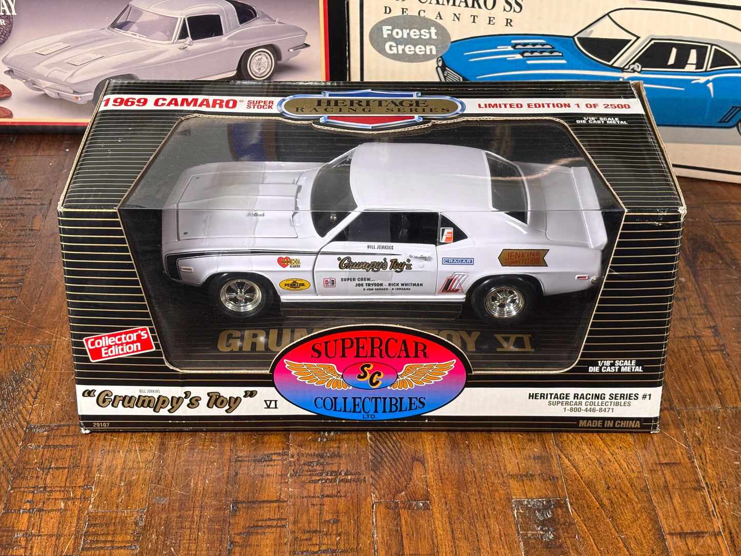 1969 Camaro Super Stock Grumpy’s Toy VI Ertl 1:18 Supercar Collectibles New /2500