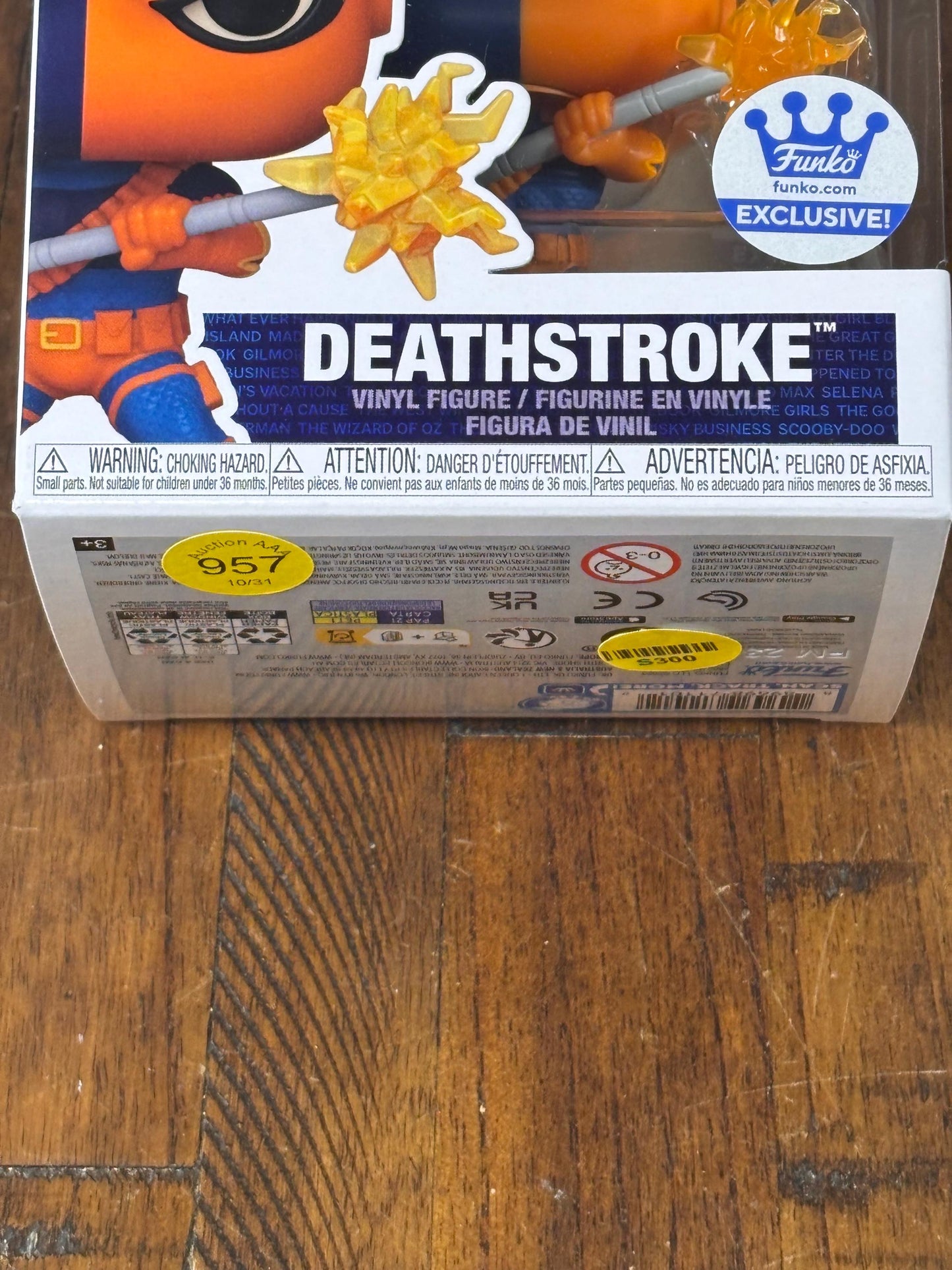 Funko Pop! Heroes DC 100 Comics Funko Store Exclusive Deathstroke #477 New
