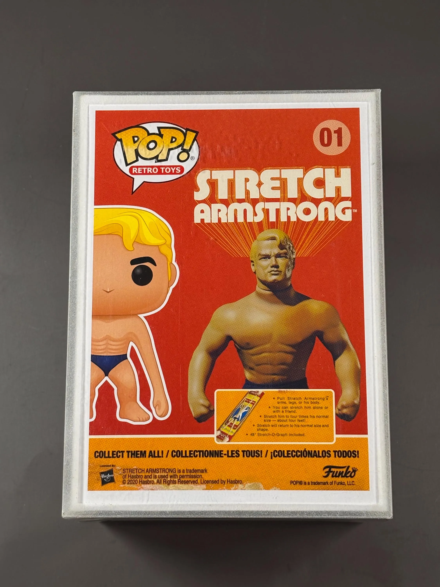 Funko Pop Vinyl Figurine - Stretch Armstrong 01 - Limited Edition Chase FunkoPop