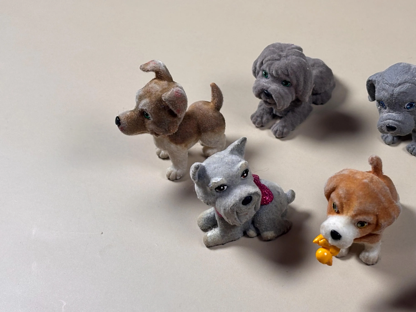 Lot of 7 Collectable Vintage Rare MEG 1990's Puppy in my Pocket