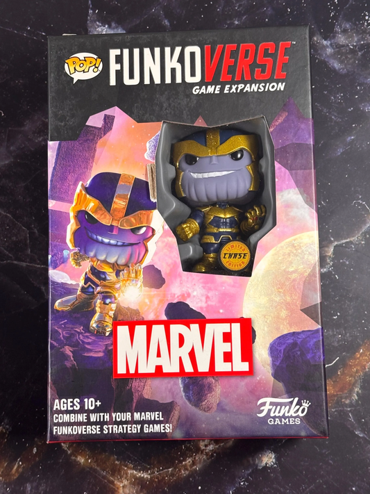 Funko Pop! Games Funkoverse Game Expansion Marvel Avengers #101 Thanos Chase Limited Edition New