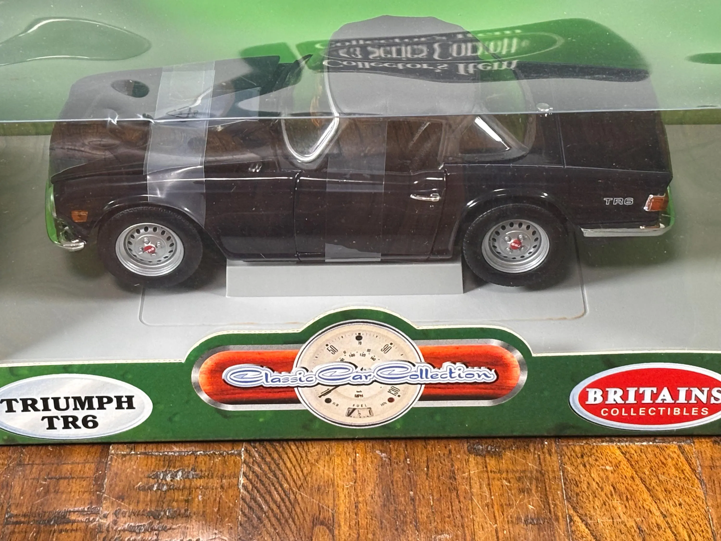 ERTL Britains Collectibles Triumph TR6 1/18 Black Classic Car 1:18 Diecast New