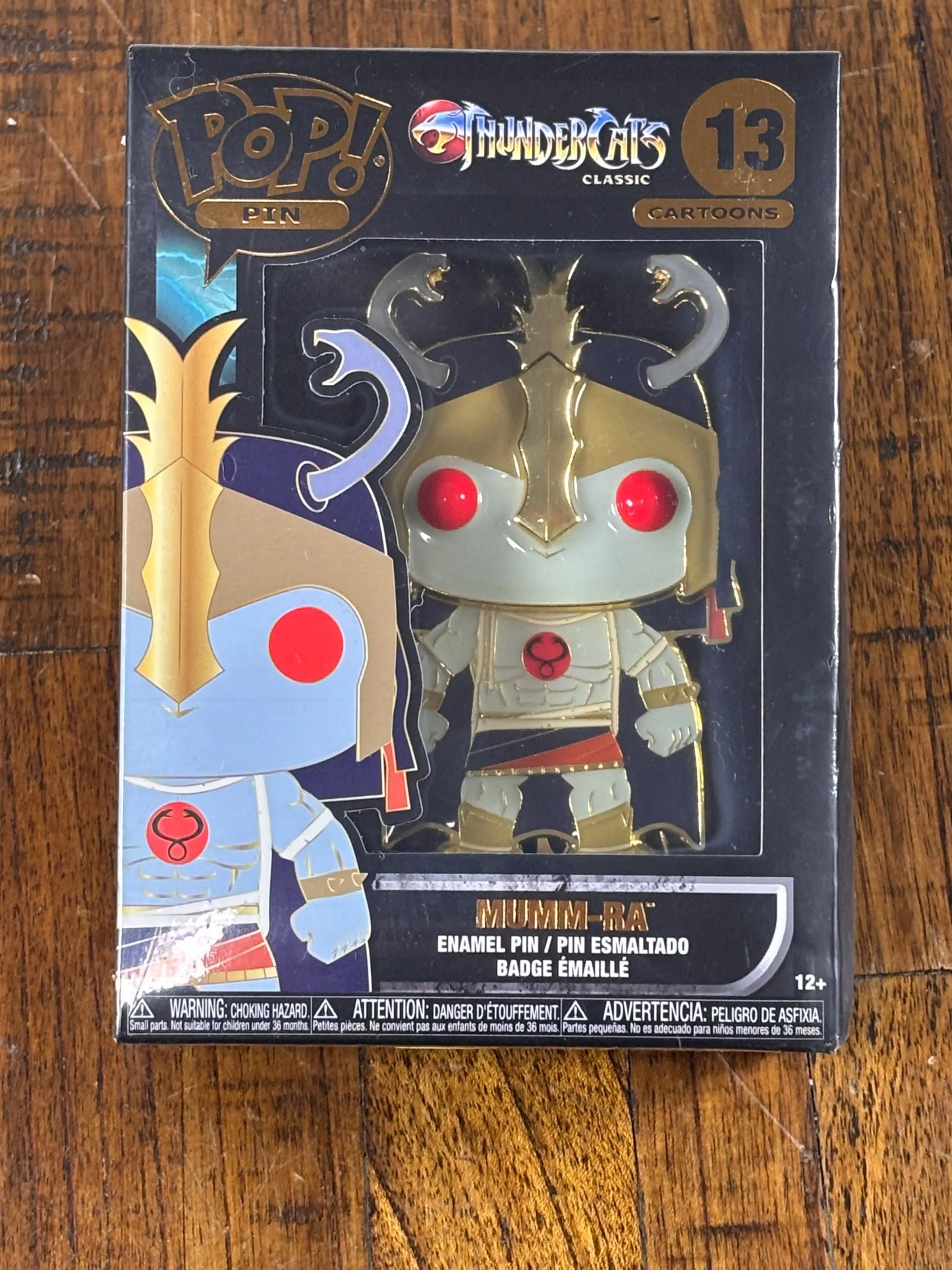 Pop! Pin Funko Mumm-Ra ThunderCats Classics #13 Enamel Pin Collectible New