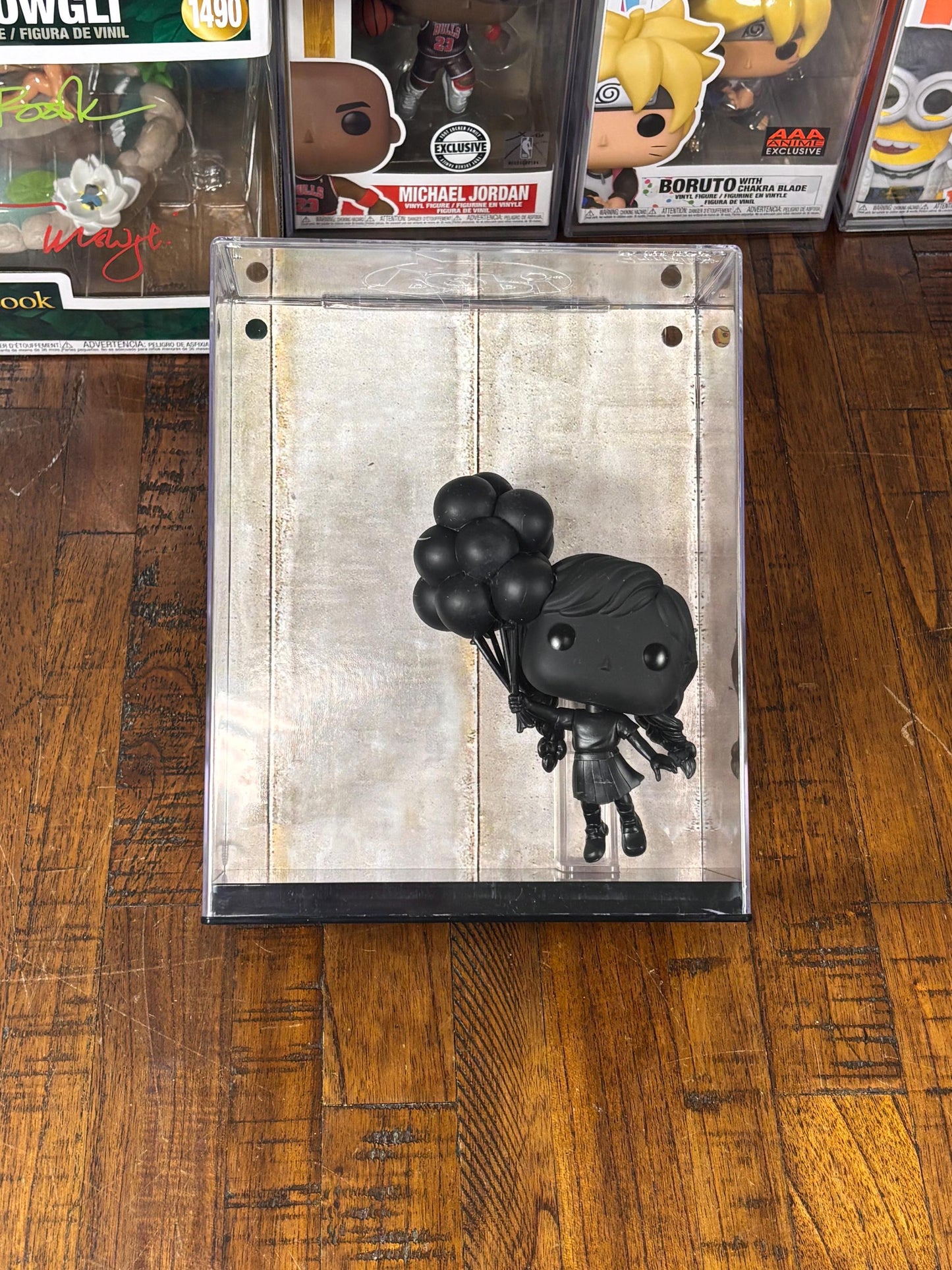 Funko Pop! Art Cover: Brandalised- Flying Balloon Girl w/case #91