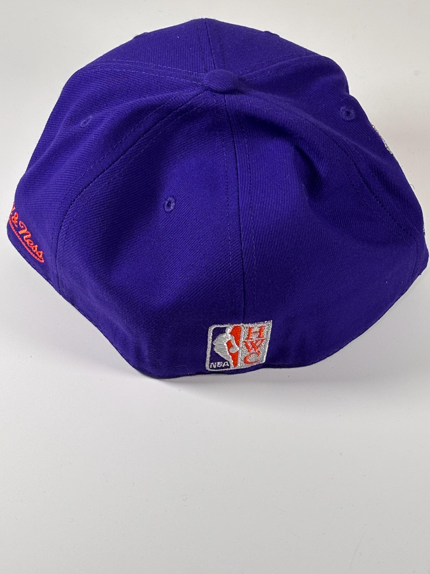 Mitchell & Ness Purple Phoenix Suns Hardwood Watch Me Shine Fitted Hat New 7 3/8