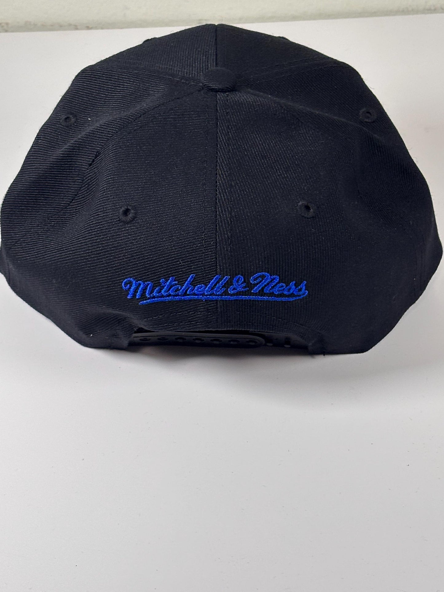 Mitchell Ness Denver Nuggets Black Hardwood Classics Script 2.0 Snapback Hat New