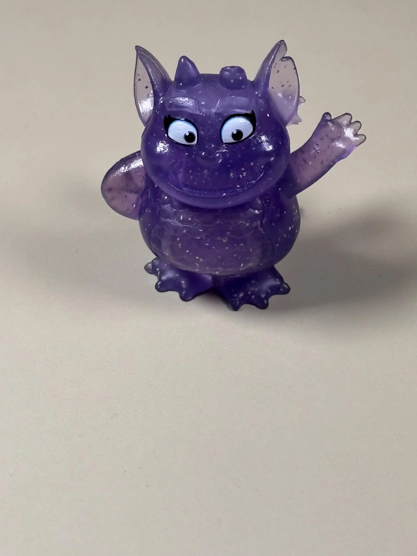 Disney Junior Jr Gregoria Vampirina Purple Glitter Gargoyle Character Figure 2”