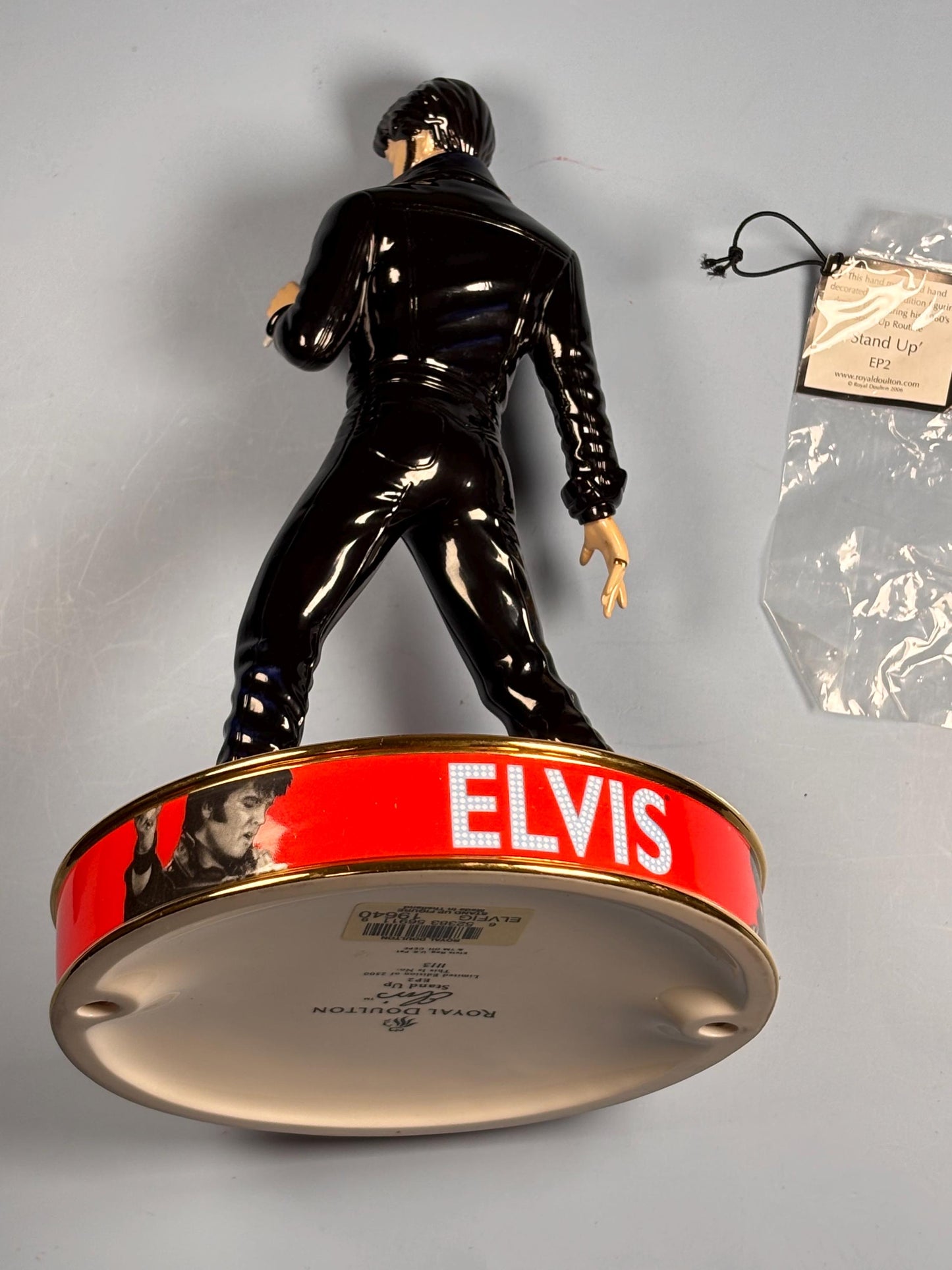 Royal Doulton Elvis Presley Stand Up Figure EP2 Limited Edition Of 2,500 9.5”