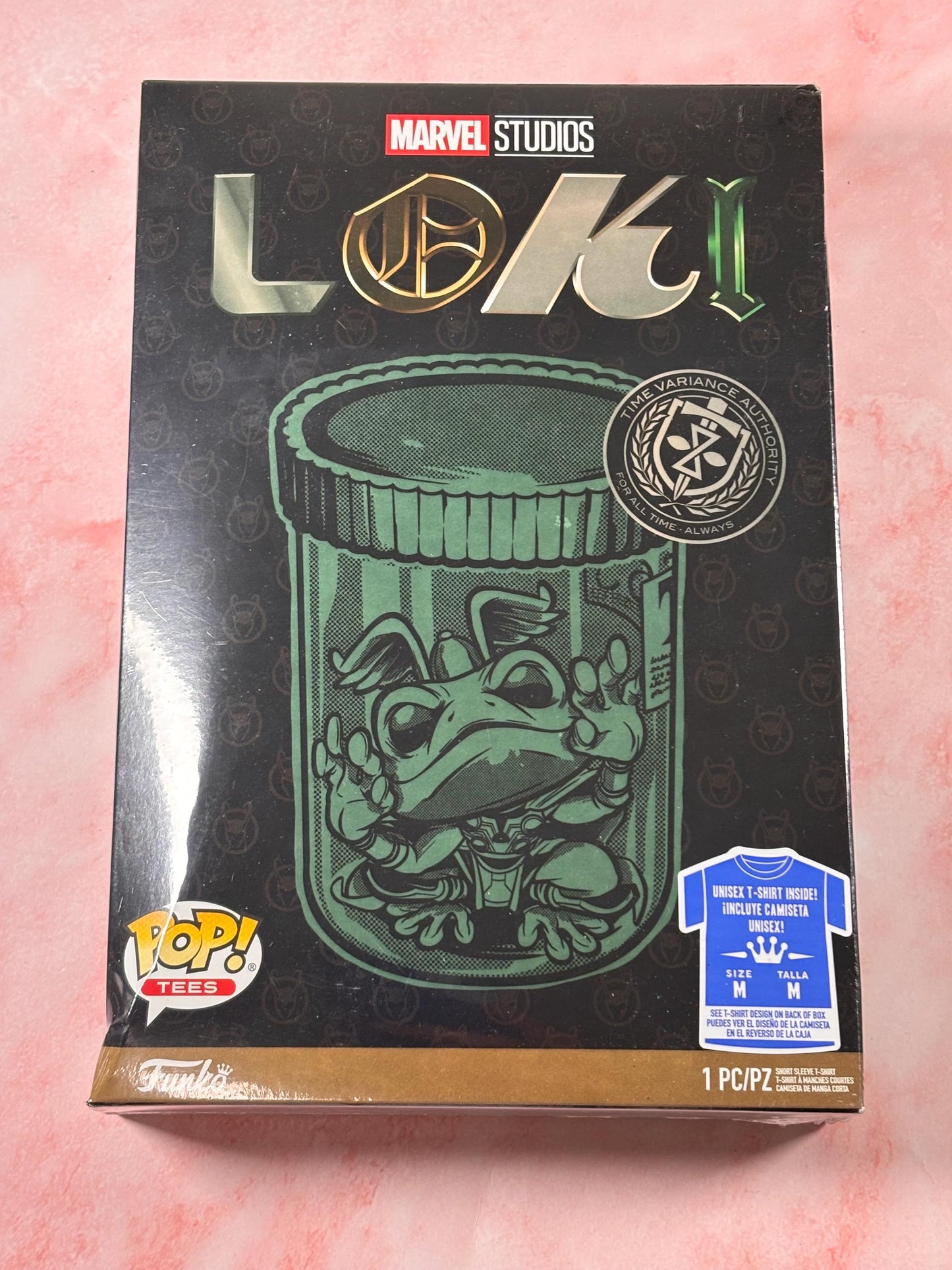 Funko Pop! Tees Loki Frog Thunder Marvel Limited Edition Tee Shirt Size Medium M