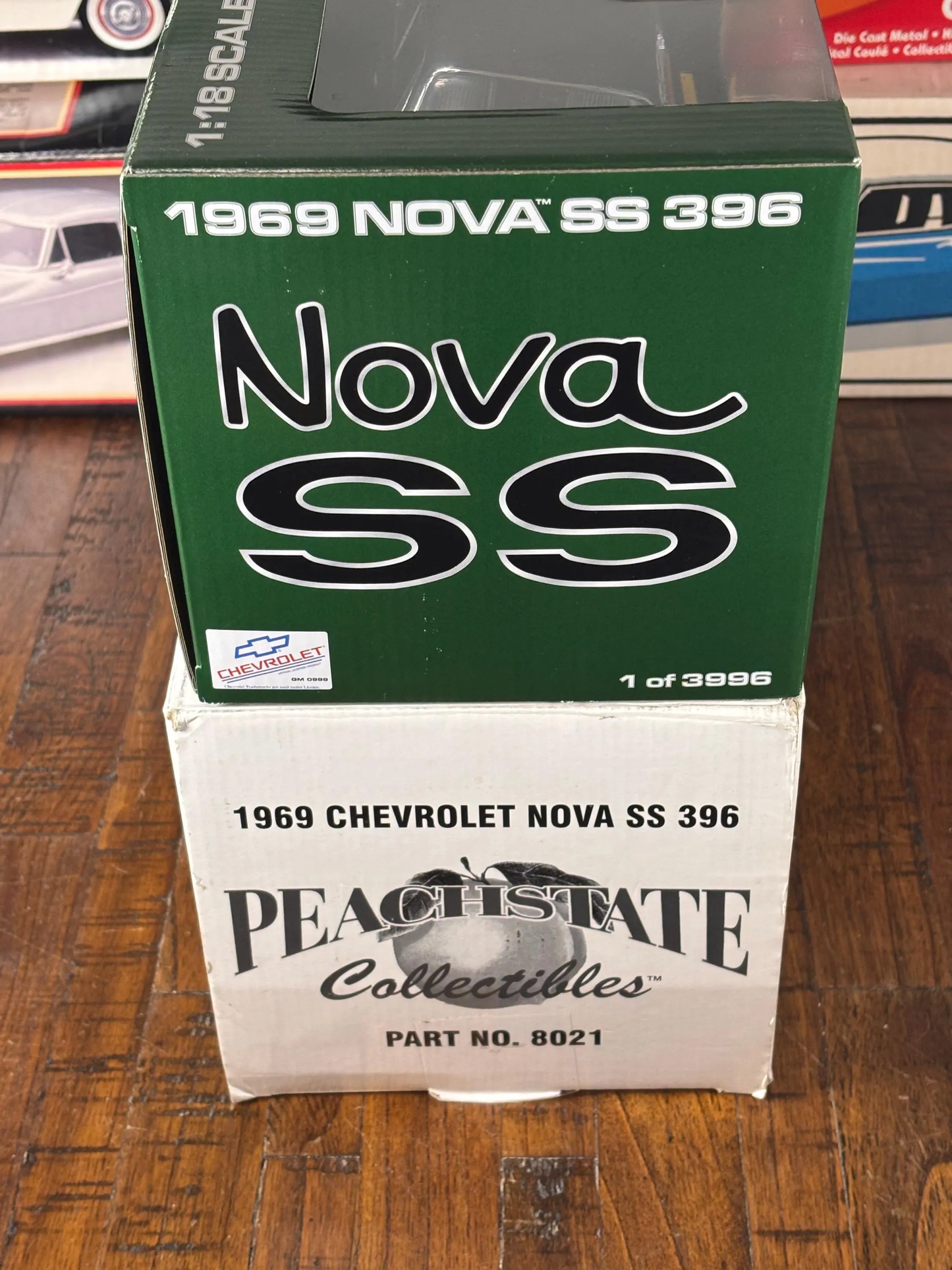 GMP Peach State Collectibles 1969 Green Chevy Chevrolet Nova SS 396  1/3,996 New