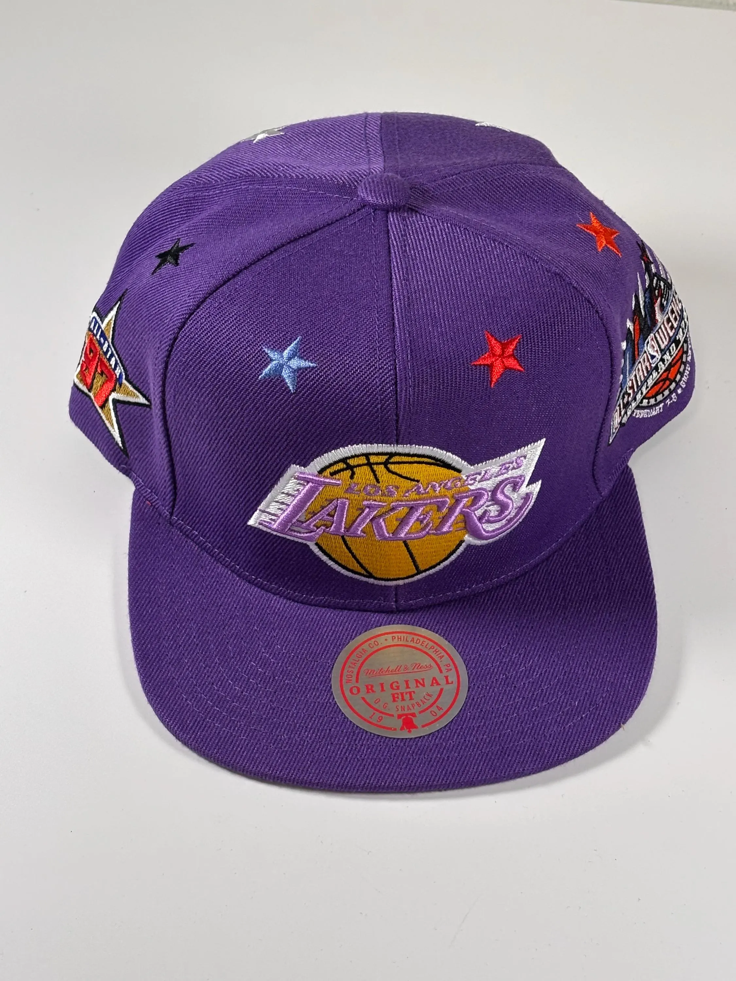 Mitchell & Ness LA Los Angeles Lakers HWC 1997 All-Star Weekend Snapback Hat New