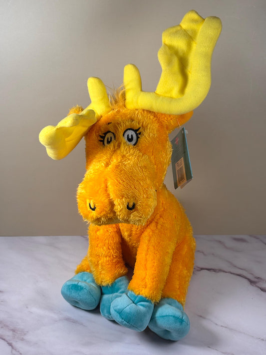 Dr Seuss Kohls Cares Thidwick Big Hearted Moose 12" Plush Toy Stuffed Animal New